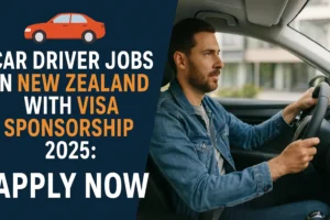 Car Driver Jobs in New Zealand with Visa Sponsorship 2025: Apply Now