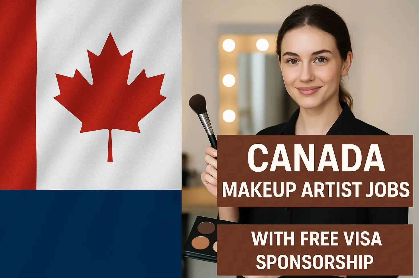 Canada Makeup Artist Jobs with Free Visa Sponsorship – Apply Now (2025)