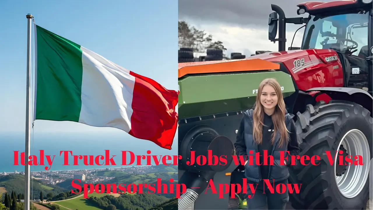 Italy Truck Driver Jobs with Free Visa Sponsorship – Apply Now!